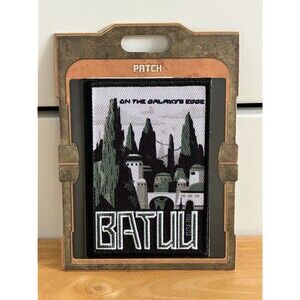 Disney Star Wars Galaxy's Edge  Black Spire Outpost BATUU Patch NEW on Card!